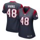 Women's Houston Texans Christian Harris Nike Navy Game Player Jersey