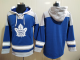 Men's NHL Toronto Maple Leafs Blank Royal Blue Hoody