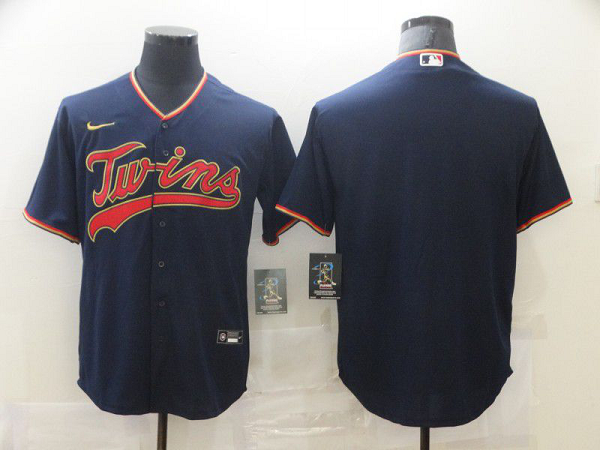 Men Minnesota Twins Blank blue Game Nike MLB Jerseys