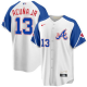 Men's Atlanta Braves #13 Ronald Acuna Jr. White 2023 City Connect Cool Base Jersey