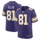 Men's Minnesota Vikings Carl Eller Nike Purple Classic Retired Player Jersey