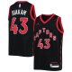 Youth Toronto Raptors Pascal Siakam Jordan Brand Black 2020/21 Swingman Jersey - Statement Edition