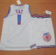 Space Jam Tune Squad #1 Taz White Stitched A Set Basketball Jersey