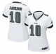 Nike Philadelphia Eagles #10 DeSean Jackson Women's White Jersey