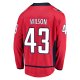 Men's Washington Capitals Tom Wilson Fanatics Red Home Breakaway Player Jersey