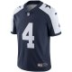 Men's Dallas Cowboys Dak Prescott Nike Navy Alternate Vapor Limited Jersey