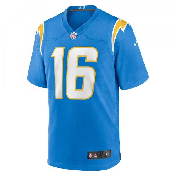 Men's Los Angeles Chargers JK Scott Nike Powder Blue Game Jersey