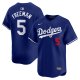 Men's Los Angeles Dodgers Freddie Freeman Nike Royal Alternate Limited Player Jersey