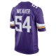 Men's Minnesota Vikings Curtis Weaver Nike Purple Home Game Jersey