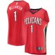 Men's New Orleans Pelicans Zion Williamson Fanatics Red Replica Fast Break Jersey - Statement Edition