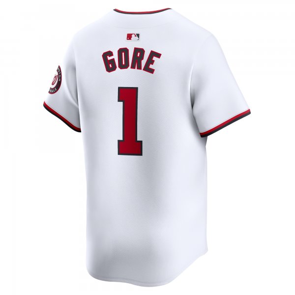 Men's Washington Nationals MacKenzie Gore Nike White Home Limited Player Jersey