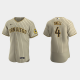 Men's San Diego Padres #4 Blake Snell Alternate Tan Brown Flex Base MLB Jersey