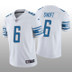 Detroit Lions #6 D'Andre Swift White Vapor Limited Men's Jersey