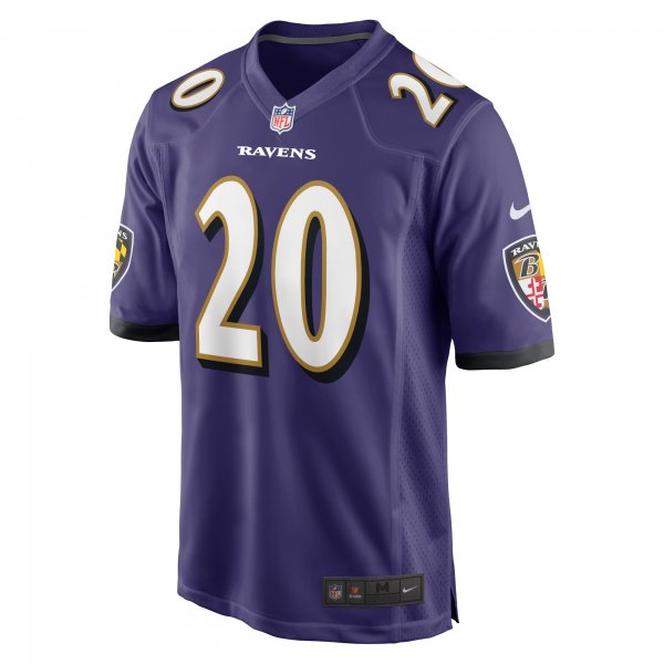 Men's Baltimore Ravens Ed Reed Nike Purple Retired Player Game Jersey