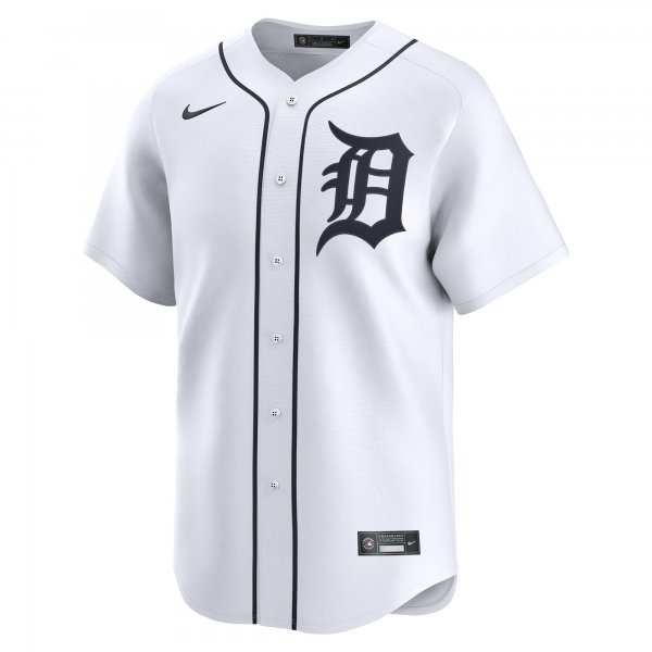 Men's Detroit Tigers Matt Manning Nike White Home Limited Player Jersey