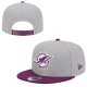 Miami Dolphins Purple And Grey Cap