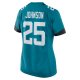 Women's Jacksonville Jaguars D'Ernest Johnson Nike  Teal Team Game Jersey