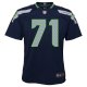 Youth Seattle Seahawks Walter Jones Nike Navy Blue Retired Game Jersey