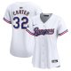 Women's Texas Rangers #32 Evan Carter Nike White 2024 Gold Collection Limited Player Jersey