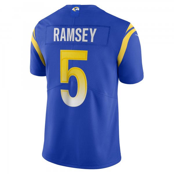 Men's Los Angeles Rams Jalen Ramsey Nike Royal Team Vapor Limited Jersey