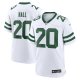 Men's New York Jets #20 Breece Hall Nike Legacy White Game Jersey