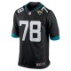 Men's Jacksonville Jaguars Ben Bartch Nike Black Game Jersey