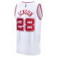 Men's Houston Rockets Alperen Sengun Fanatics White Fast Break Jersey - City Edition