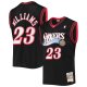 Men's Philadelphia 76ers Lou Williams Mitchell & Ness Black 2005/06 Hardwood Classics Swingman Jersey