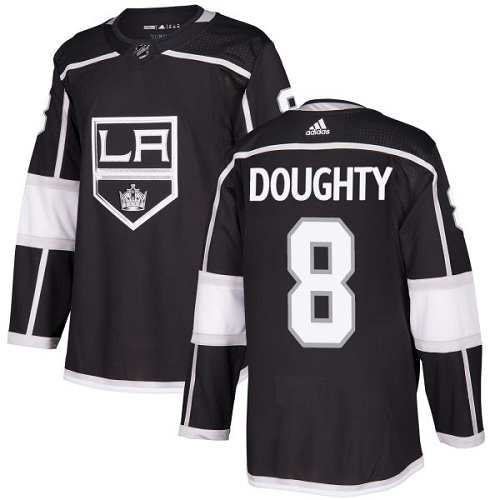 Adidas Los Angeles Kings #8 Drew Doughty Black Home Stitched NHL Jersey