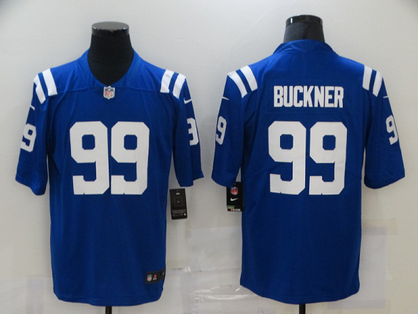 Men's Indianapolis Colts #99 DeForest Buckner Royal Blue 2020 Vapor Untouchable Stitched NFL Nike Limited Jersey