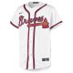 Youth Atlanta Braves Nike White Home Replica Team Jersey