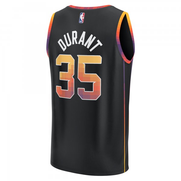 Men's Phoenix Suns Kevin Durant Fanatics Black Fast Break Replica Player Jersey - Statement Edition