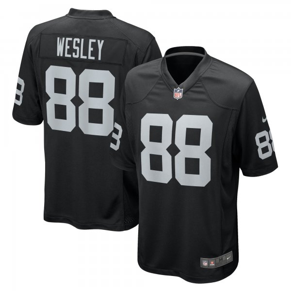 Men's Las Vegas Raiders Antoine Wesley Nike  Black Team Game Jersey