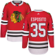 Adidas Chicago Blackhawks #35 Tony Esposito Red Home Stitched NHL Jersey