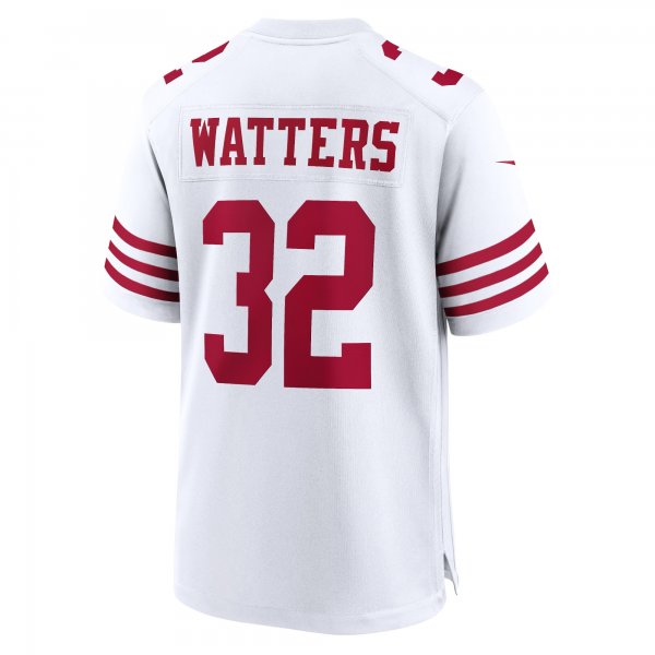 Men's San Francisco 49ers Ricky Watters Nike White Retired Player Game Jersey