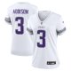 Women's Minnesota Vikings #3 Jordan Addison Nike White Alternate Game Jersey