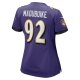 Women's Baltimore Ravens Justin Madubuike Nike Purple Game Jersey