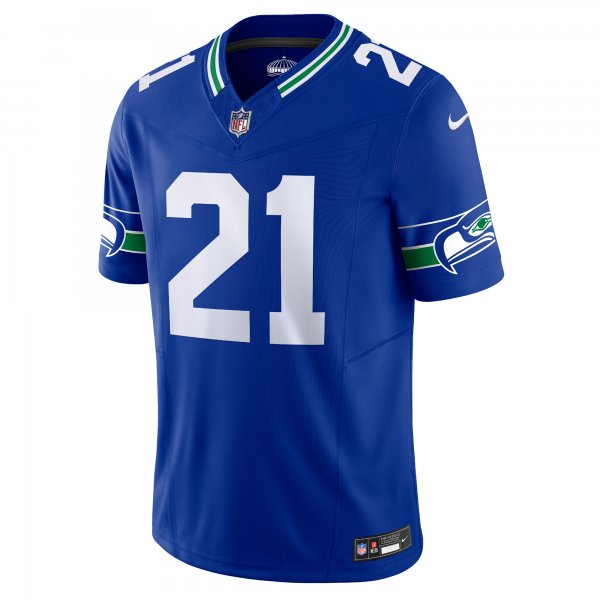 Men's Seattle Seahawks Devon Witherspoon Nike Royal Alternate Vapor F.U.S.E. Limited Jersey