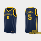 Men's Golden State Warriors #5 Kevon Looney 2022-23 Statement Edition Navy NBA Jersey