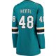 Women's San Jose Sharks Tomas Hertl Fanatics Teal Home Premier Breakaway Player Jersey