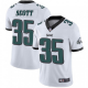 Youth Nike Philadelphia Eagles #35 Boston Scott Limited White Vapor Untouchable Jersey