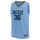 Men's Memphis Grizzlies Marcus Smart Fanatics Light Blue Fast Break Player Jersey - Statement Edition