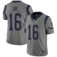 Los Angeles Rams #16 Jared Goff Gray Men's Stitched NFL Limited Inverted Legend Jersey