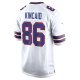 Men's Buffalo Bills Dalton Kincaid Nike White  Game Jersey