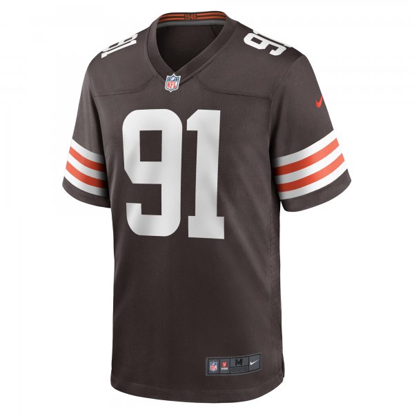 Men's Cleveland Browns Alex Wright Nike  Brown Team Game Jersey