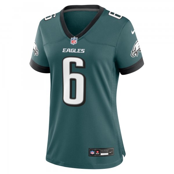 Women's Philadelphia Eagles DeVonta Smith Nike Midnight Green Team Game Jersey