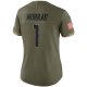 Women's Arizona Cardinals Kyler Murray Nike Olive 2022 Salute To Service Limited Jersey