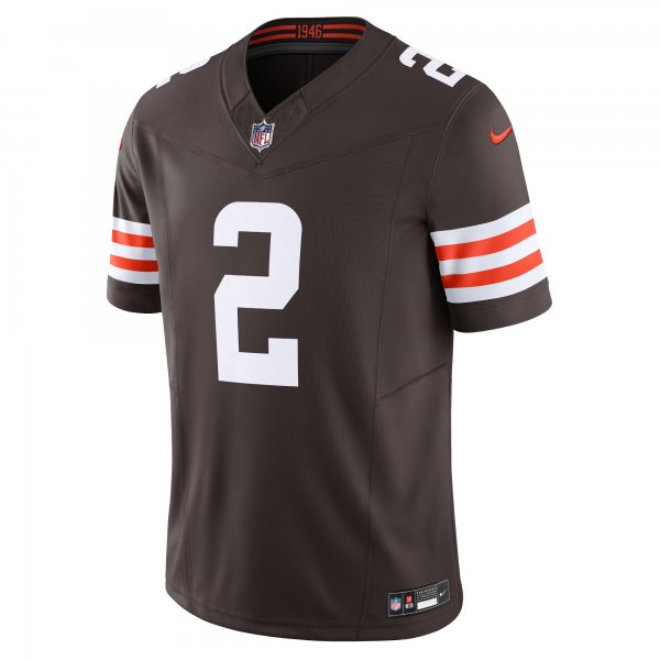 Men's Cleveland Browns Amari Cooper Nike Brown Vapor F.U.S.E. Limited Jersey