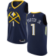 Men's Nike Denver Nuggets #1 Michael Porter Jr. Navy Swingman City Edition NBA Jersey