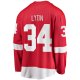 Men's Detroit Red Wings Alex Lyon Fanatics Red Home Breakaway Jersey